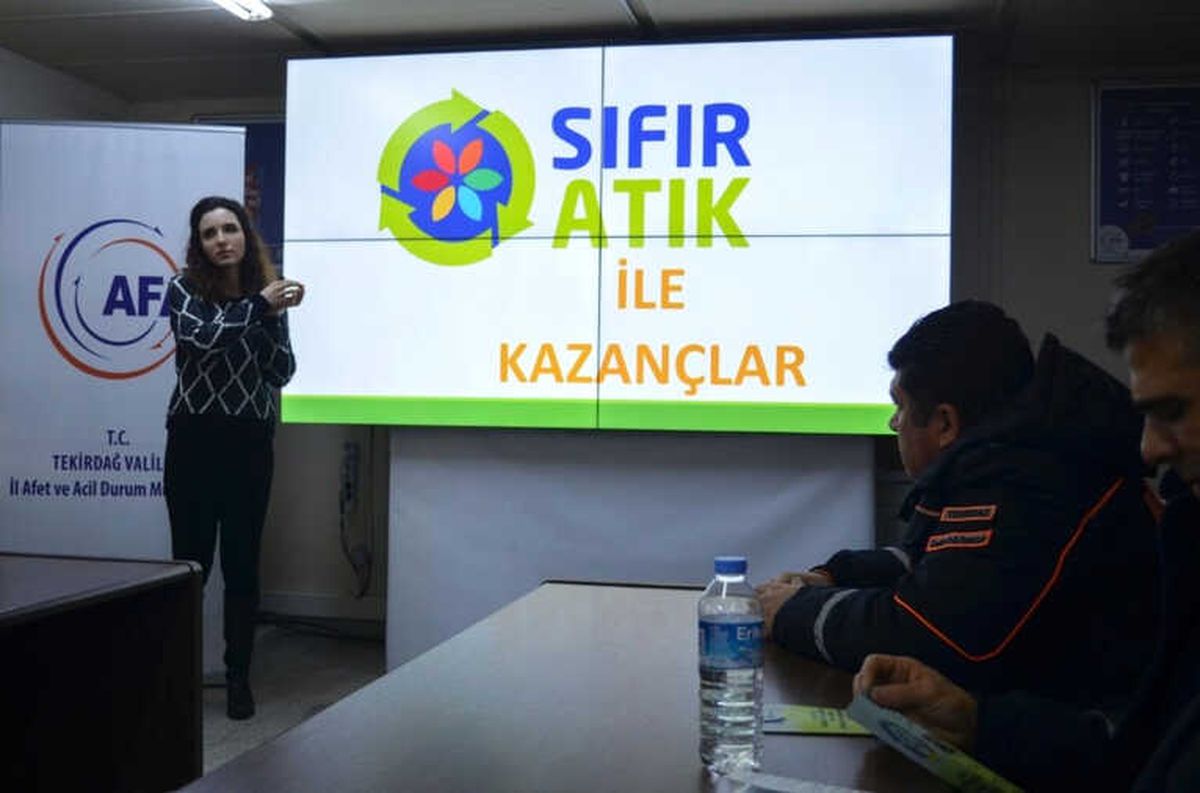 Sıfır Atık Projesi Semineri Yapıldı