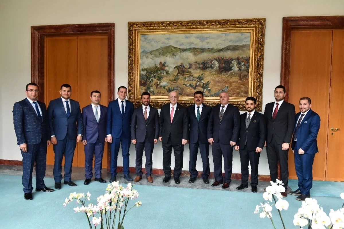 TBMM Başkanı Kahraman, Gaziantep Birlik Vakfı Yönetimini Kabul Etti