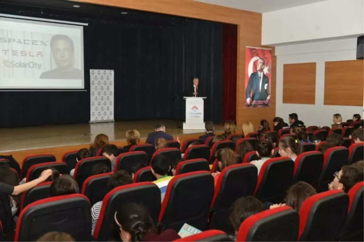 Bozbey Öğrencilere İnovasyon Çalışmalarını Anlattı