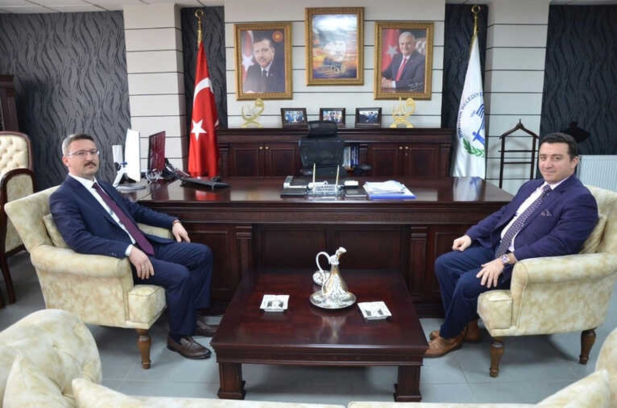 Bozüyük Cumhuriyet Başsavcısı Bıçakçı Başkan Bakıcı\'yı Ziyaret Etti