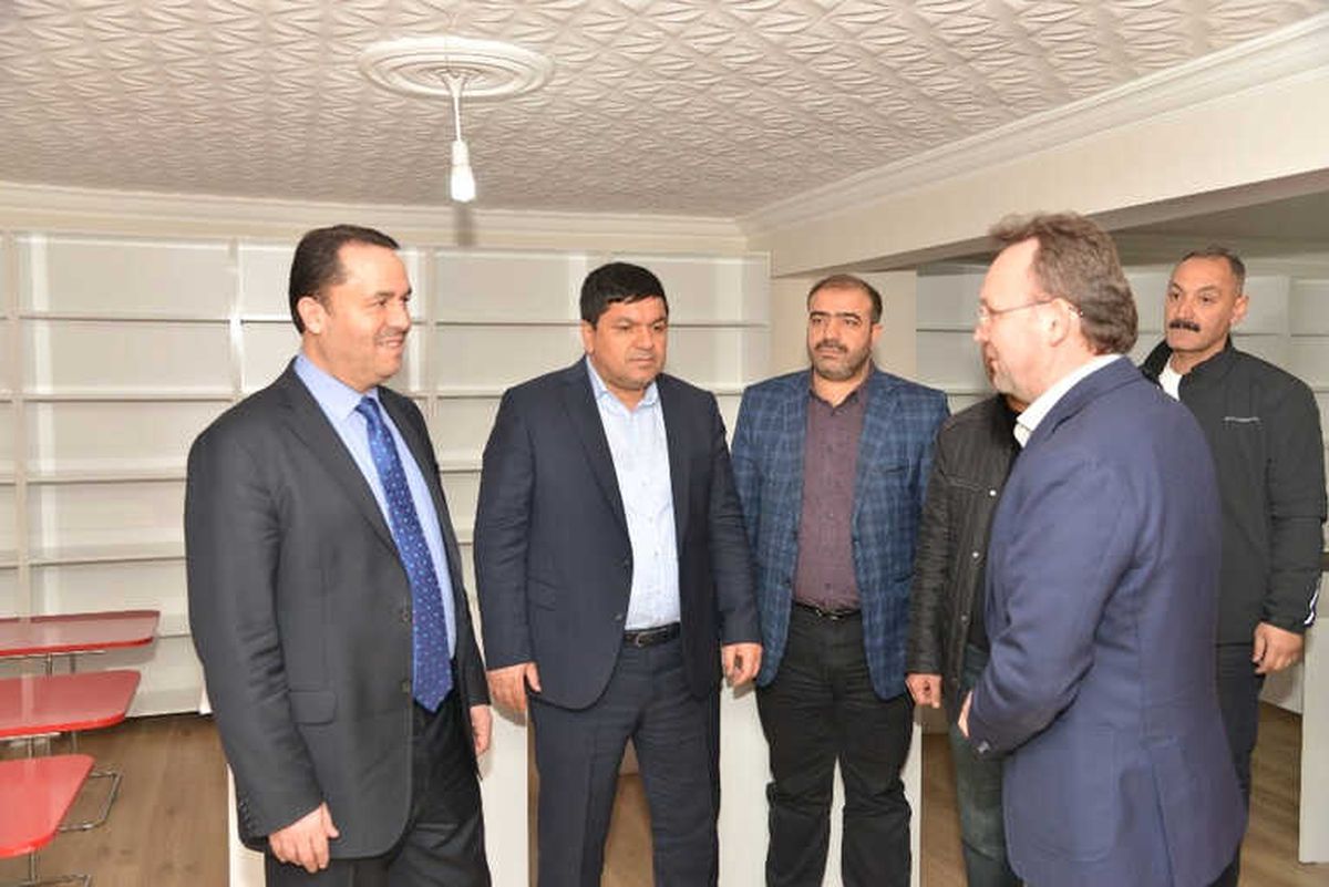 Eryılmaz Bilgi Evi\'nde İncelemelerde Bulundu