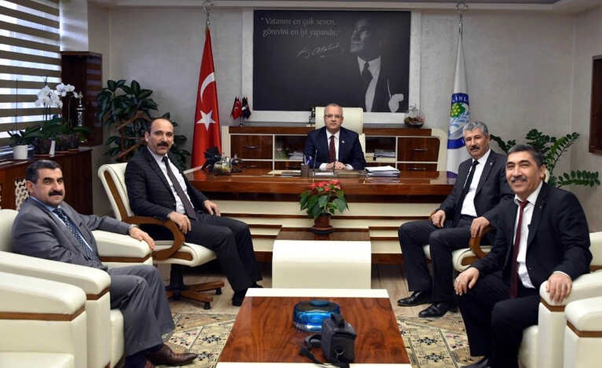 Vergi Dairesi\'nden Başkan Kayda\'ya Ziyaret