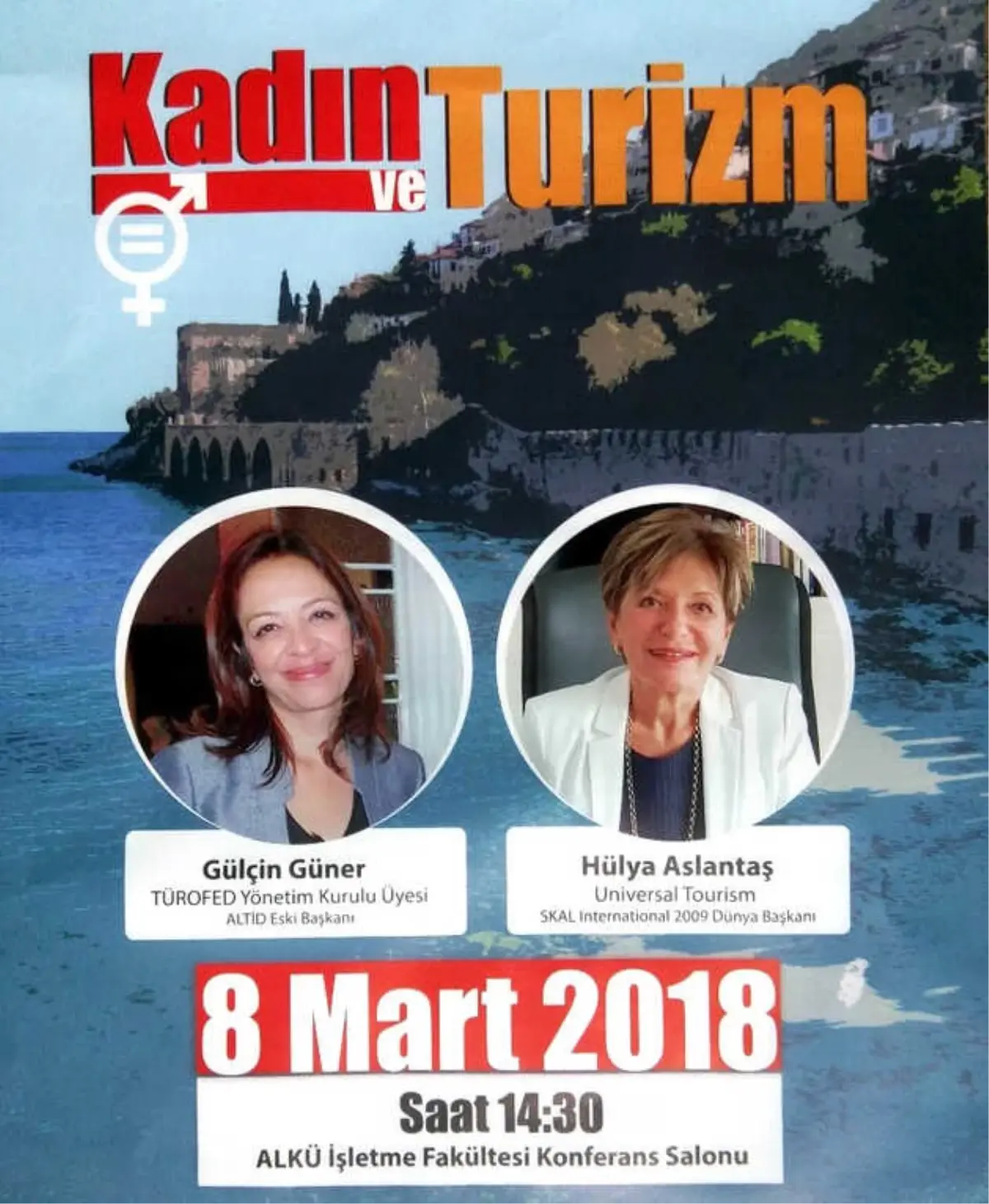 Alanya\'da \'Kadın ve Turizm\' Konuşulacak