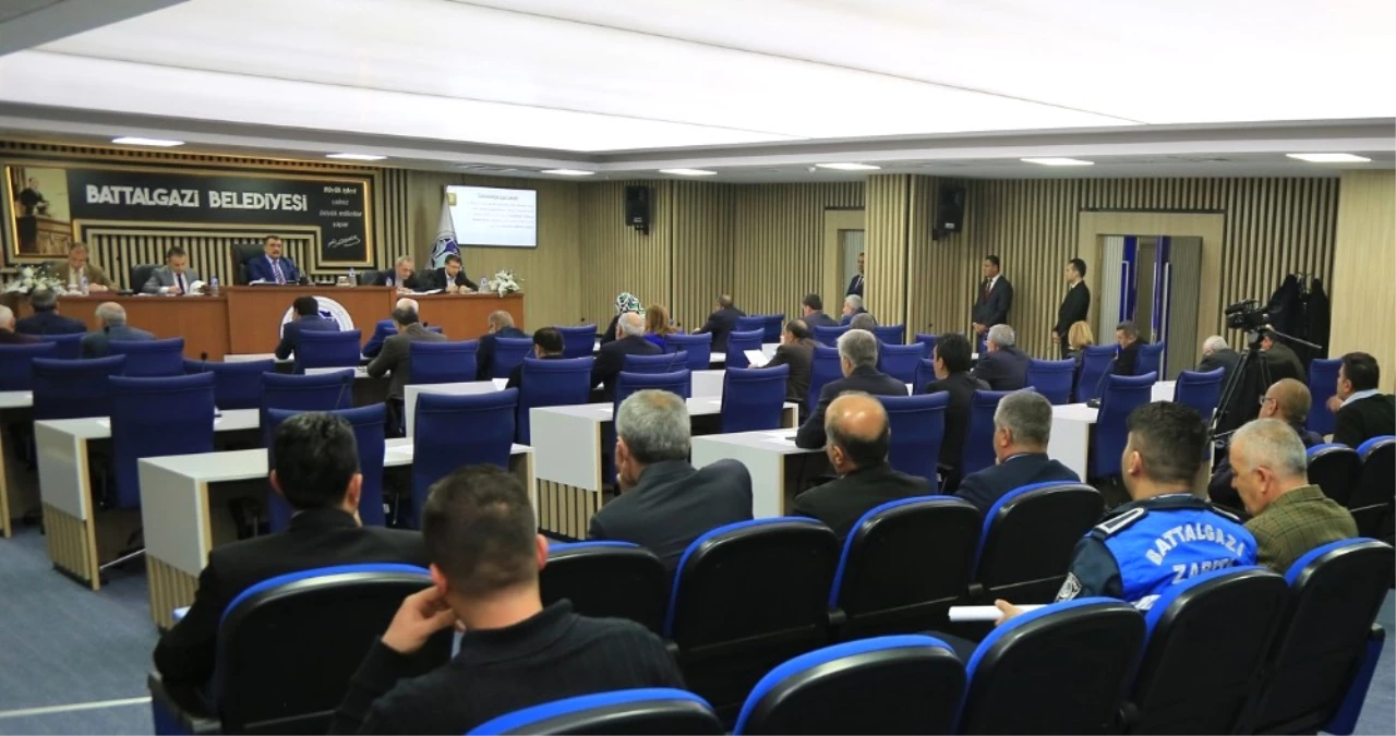 Battalgazi Belediye Meclisi Mart Ayı Toplantısını Yaptı