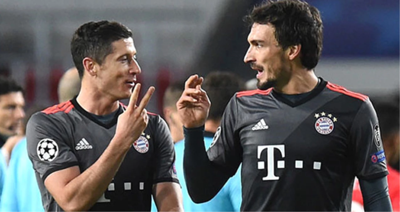 Bayern Antrenmanında Lewandowski ile Hummels Tartıştı