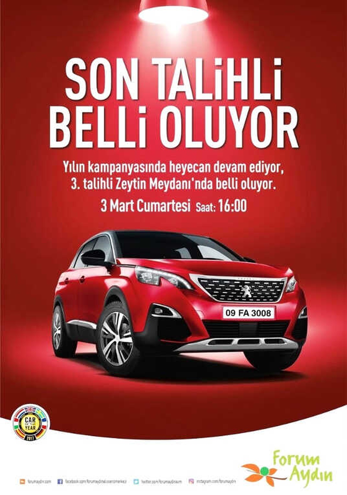 Forum Aydın\'ın Son Talihlisi İçin Geri Sayım Başladı