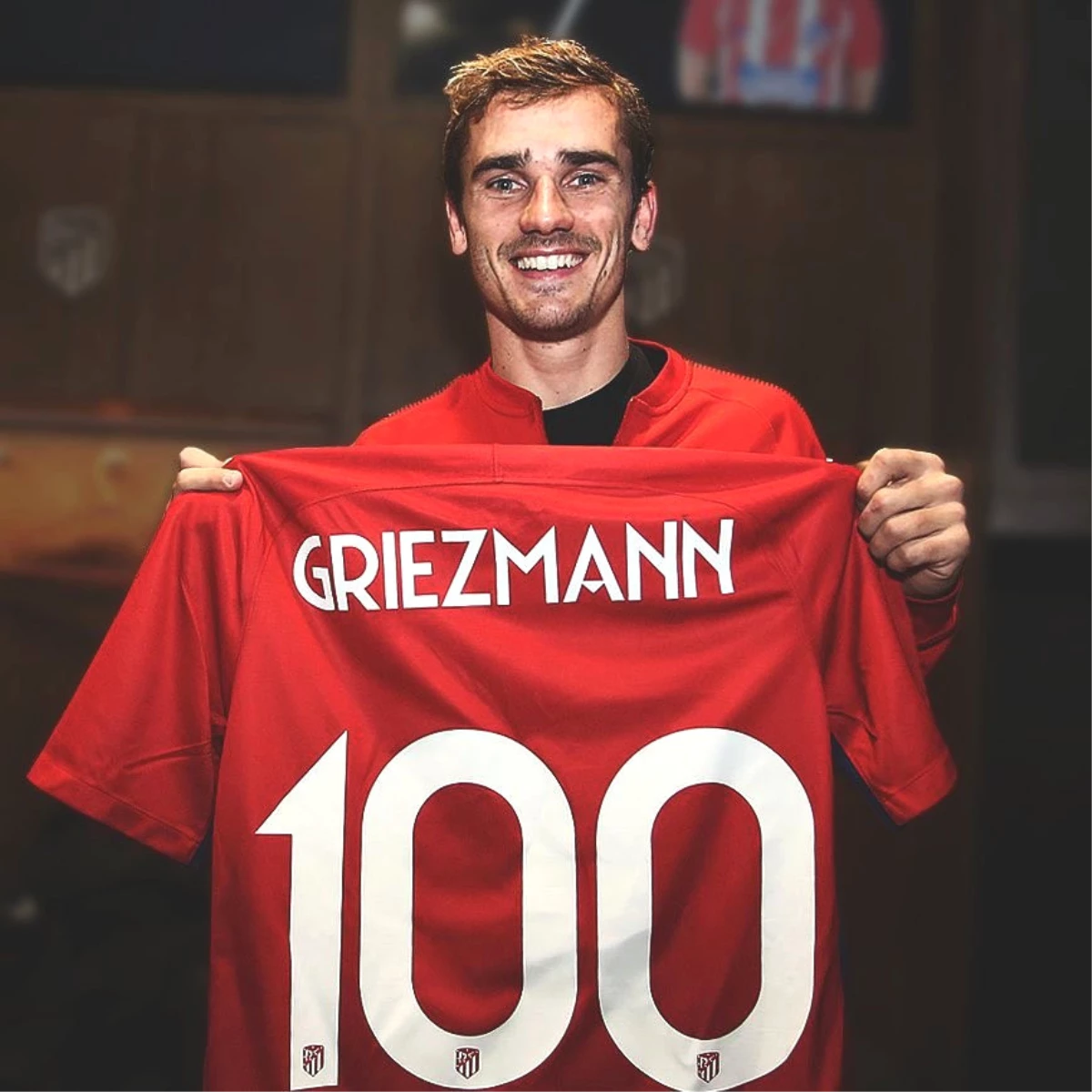 Griezmann 100\'ler Kulübüne Katıldı