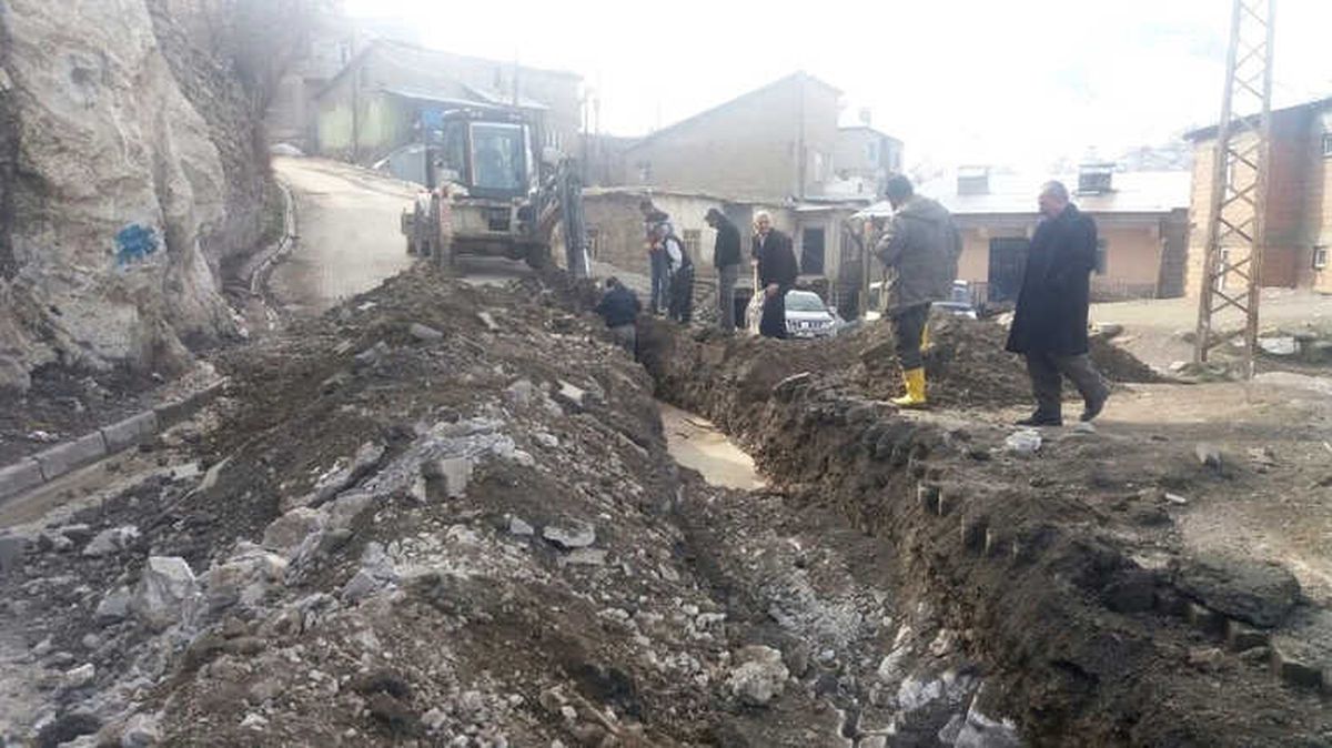 Hakkari\'de İçme Suyu Çalışması