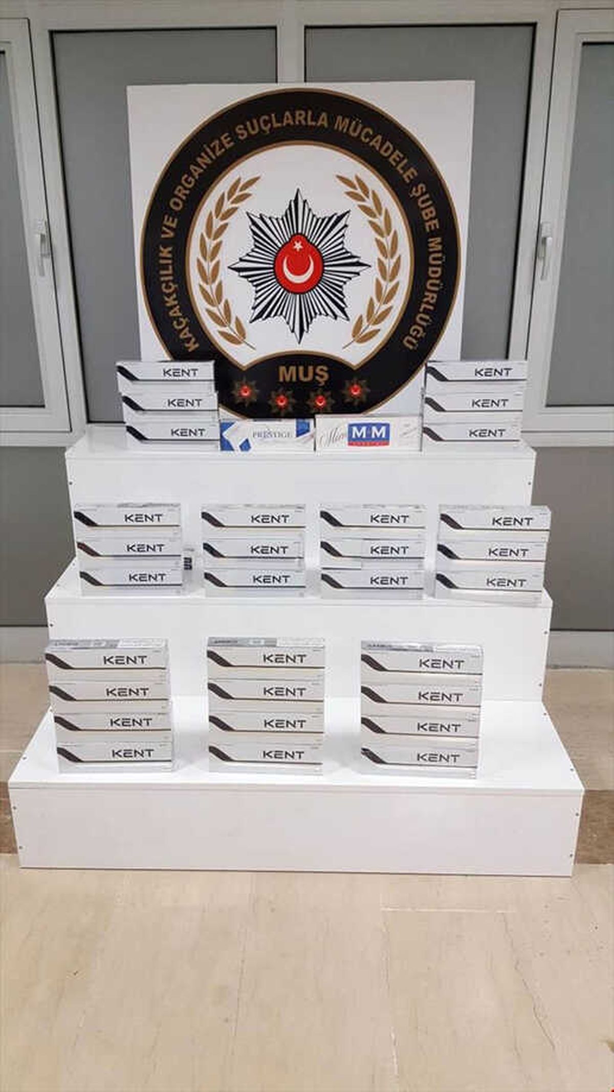 Muş\'ta Kaçak Sigara Operasyonu