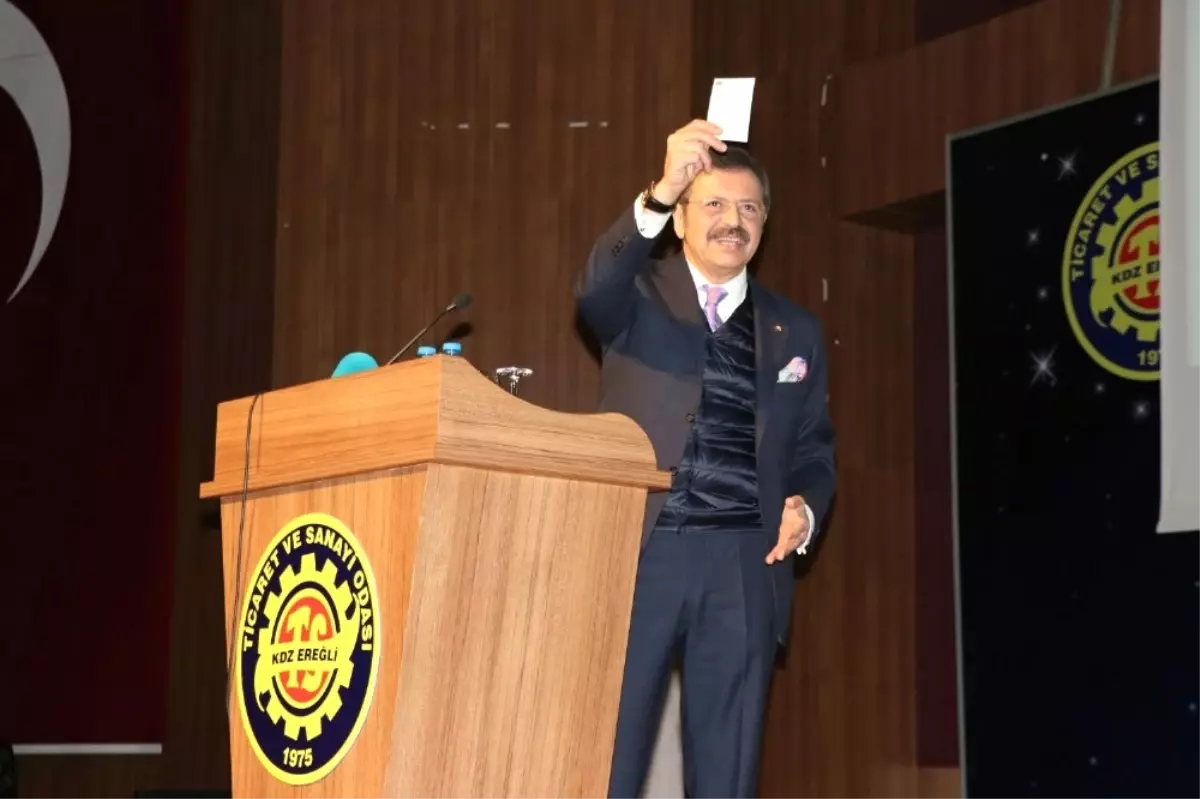 TOBB Başkanı Hisarcıklıoğlu: "Beş Babayiğidi Çıkarttık, Türkiye İnşallah 2019\'da Yerli ve Mili...