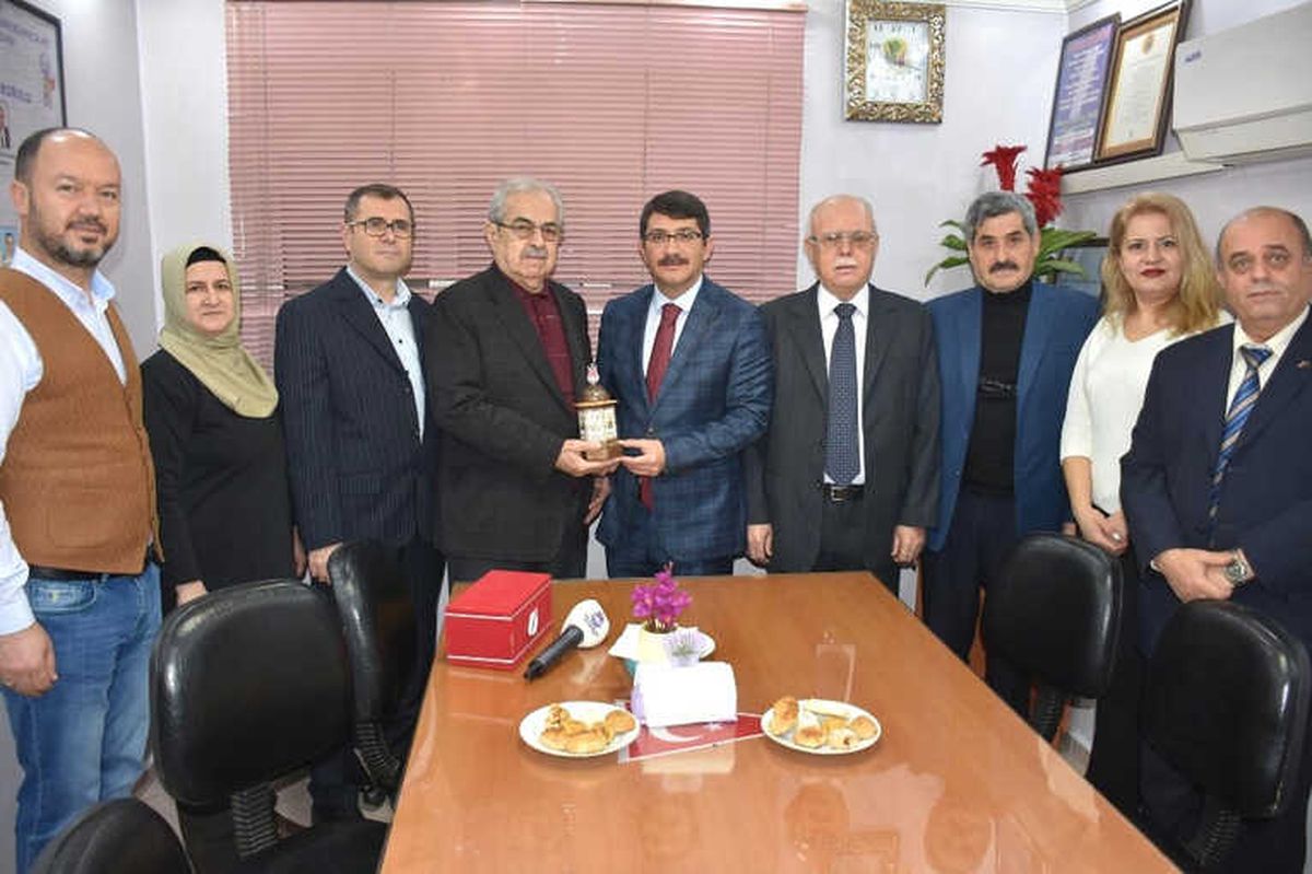 Başkan Çelik\'ten 30 Yıllık Oda Başkanına Ziyaret