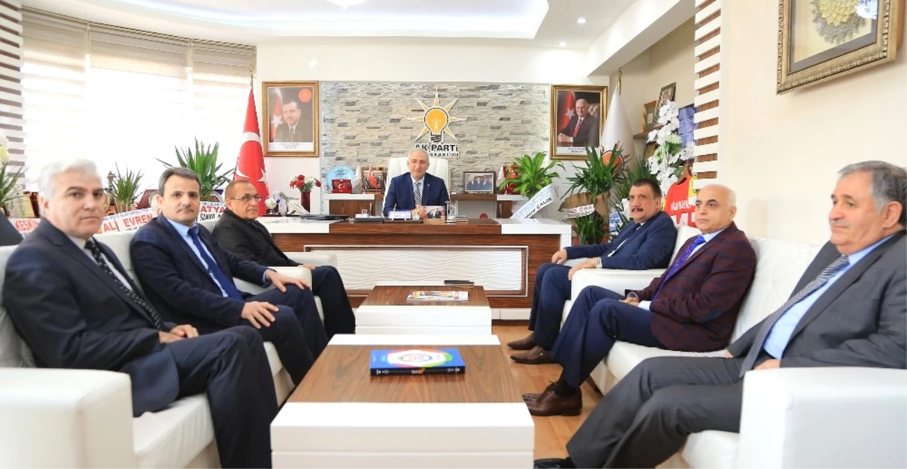 Başkan Gürkan\'dan, Kahtalı\'ya Hayırlı Olsun Ziyareti