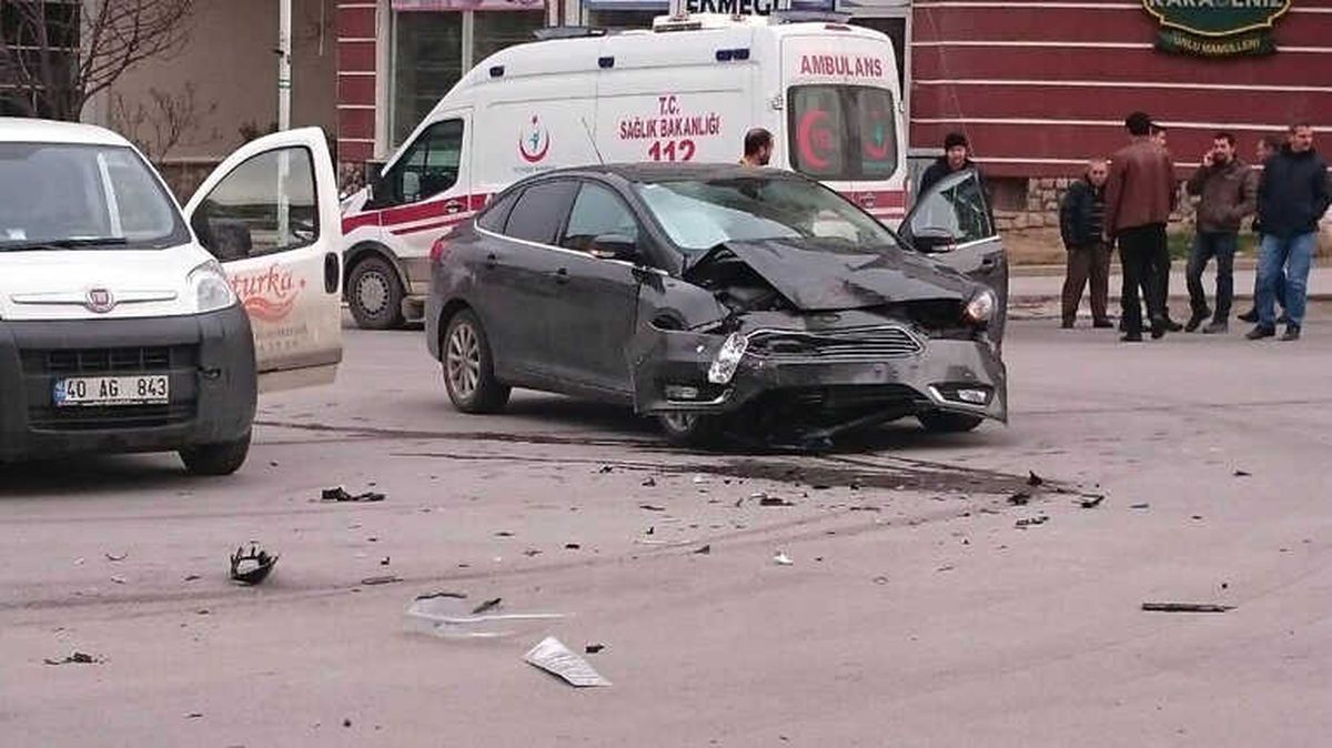 Kırşehir\'de Kaza 1 Yaralı