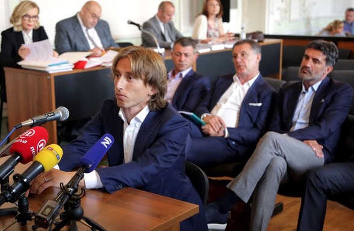 Real Madrid Oyuncusu Luka Modric Yalan Beyanla Suçlanıyor