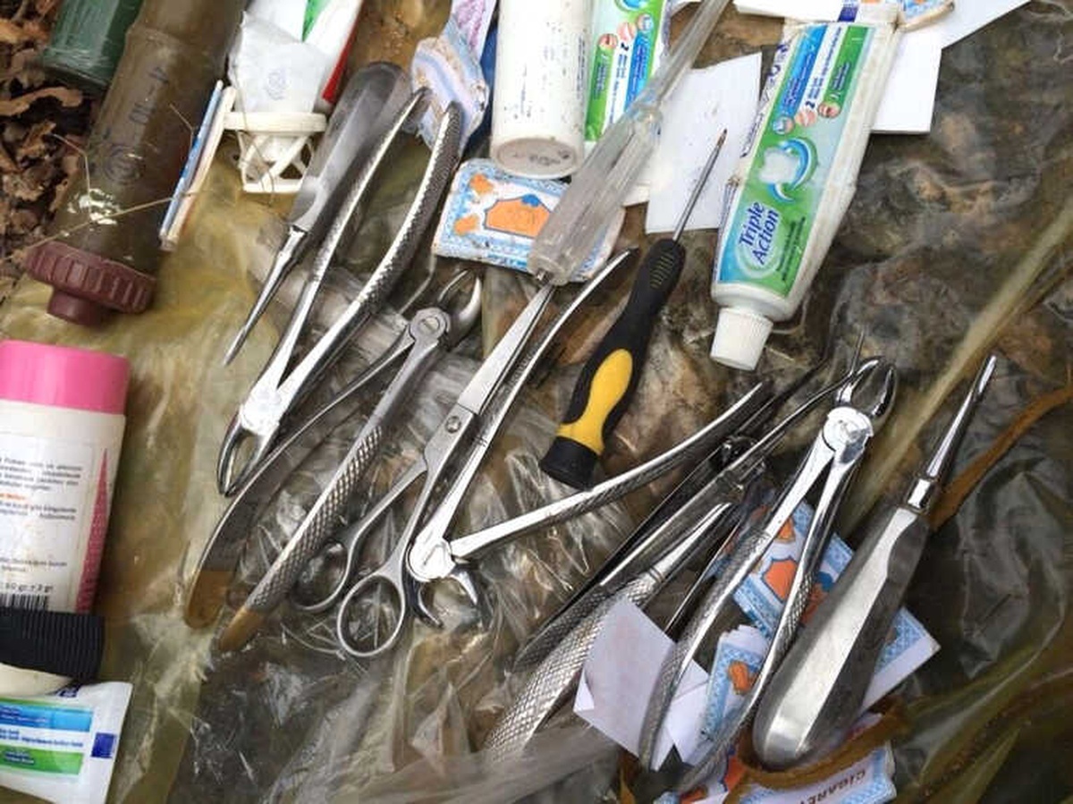 Tunceli\'de Çok Sayıda Mühimmat ve Patlayıcı Malzeme Ele Geçirildi
