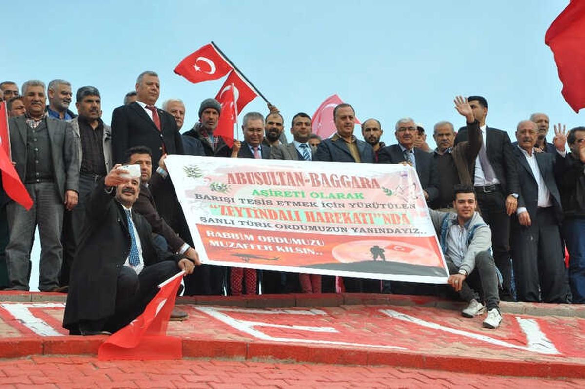 Abusultan Baggara Aşiretinden Mehmetçik\'e Destek Konvoyu