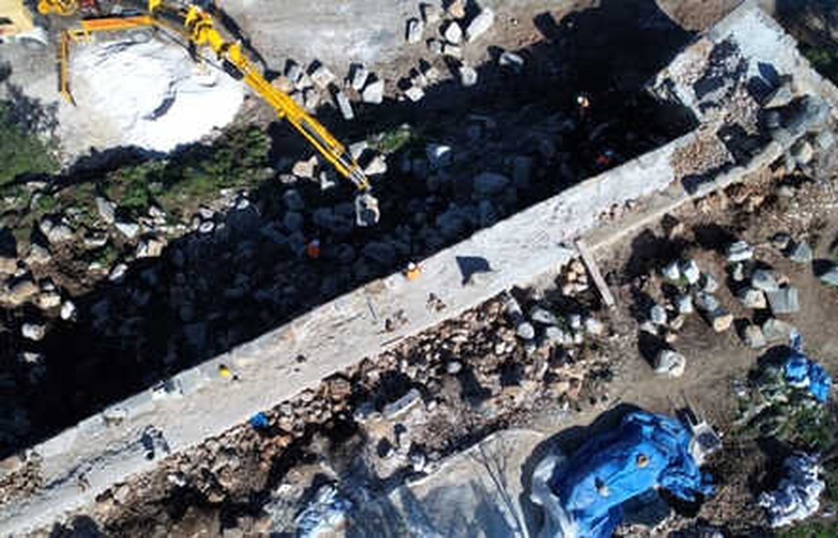 Büyük İskender\'in Aşamadığı Surlar Ayağa Kaldırılıyor
