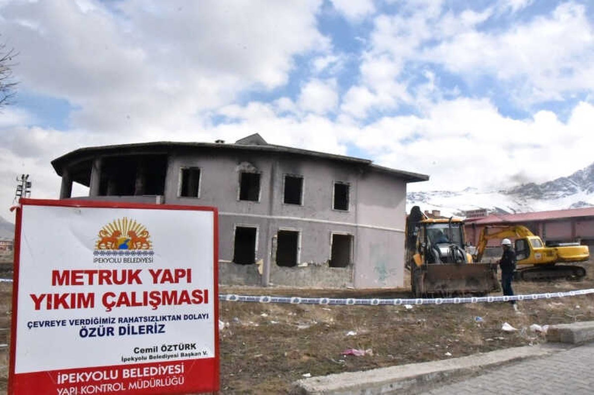 İpekyolunda Yıkım Bu Kez Huzur ve Temizlik İçindi