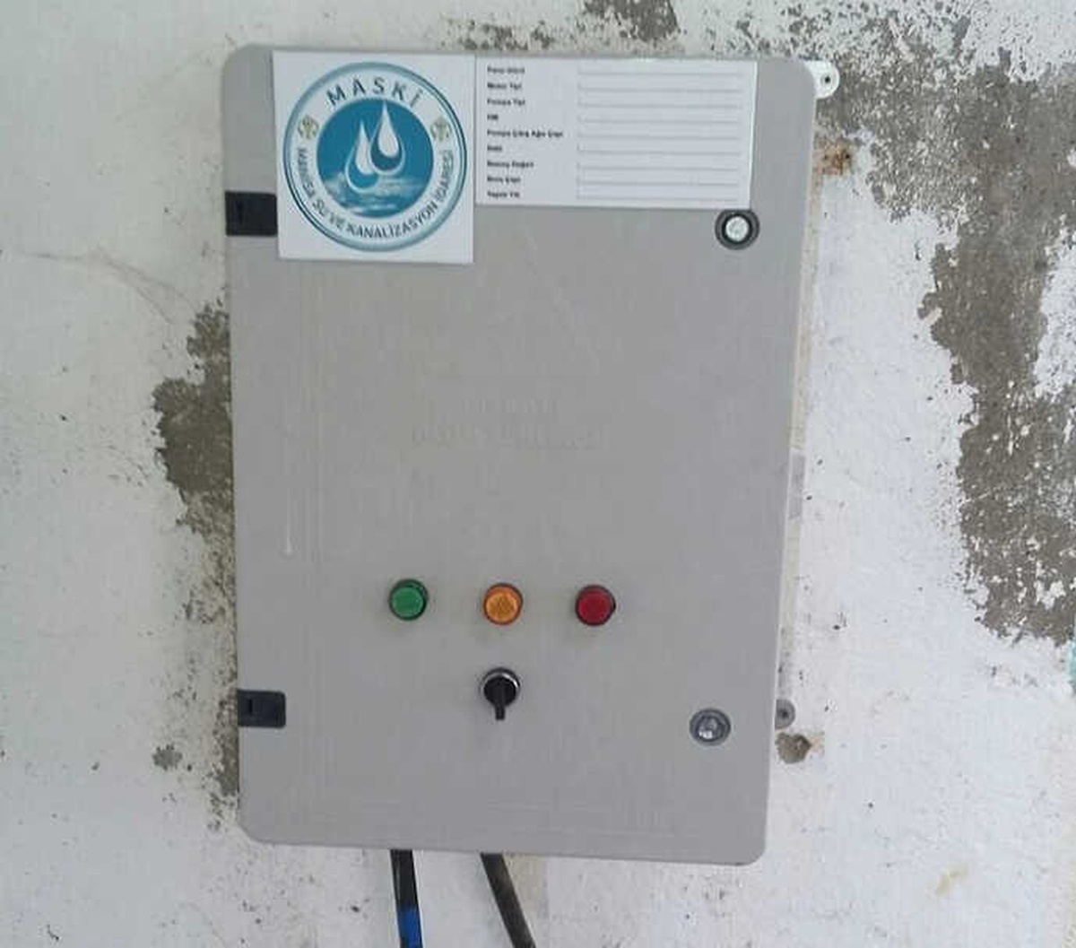 Maski\'den Elektrik Arızası Kaynaklı Su Kesintilerine Önlem
