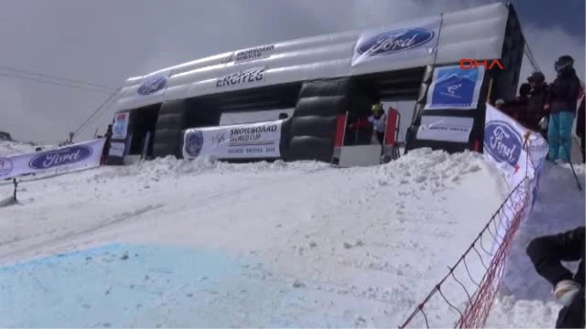 Snowboard Dünya Kupası Yarışları Başladı