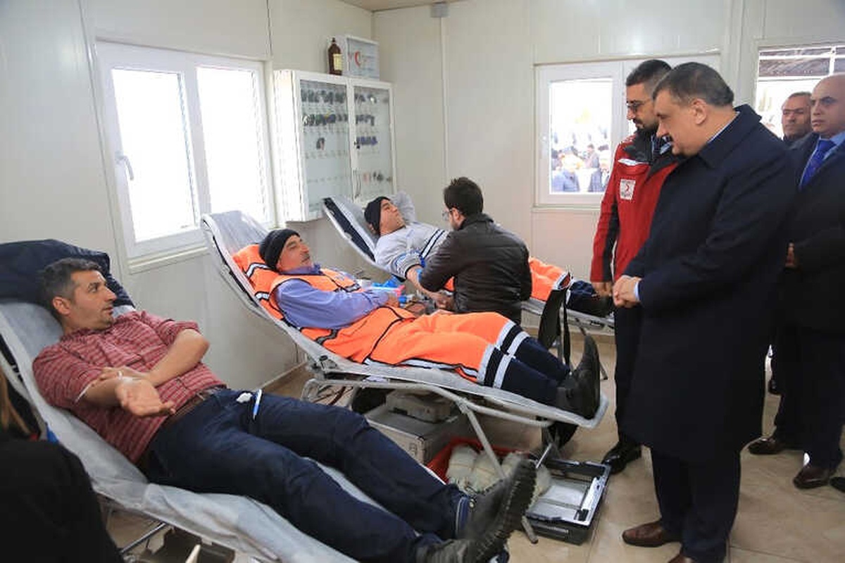 Temizlik İşçilerinden Mehmetçik İçin Kan Bağışı