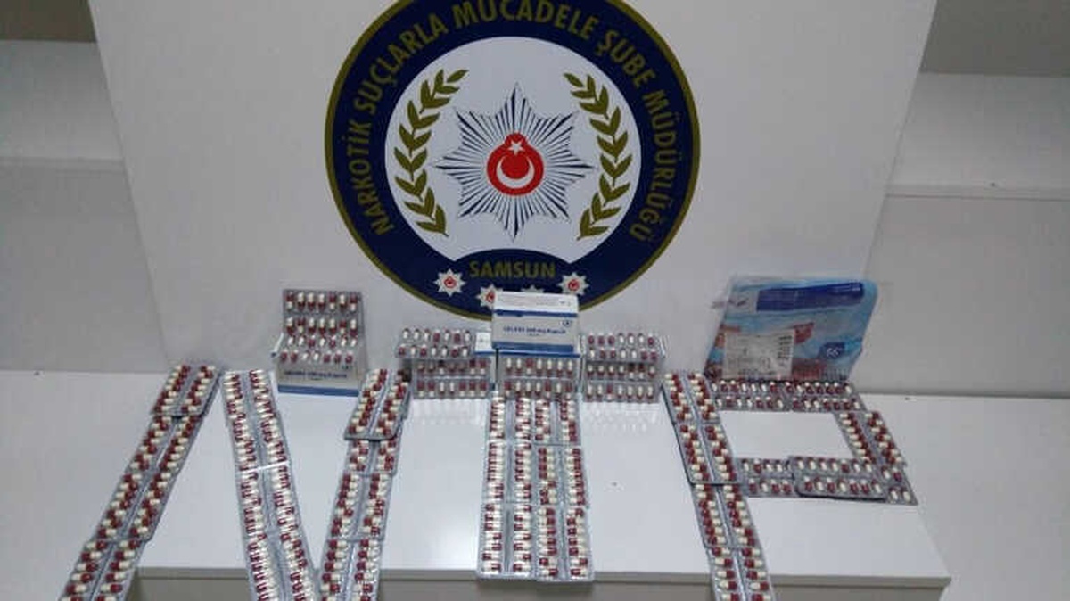 Uyuşturucu Etkili Haplarla Yakalandı