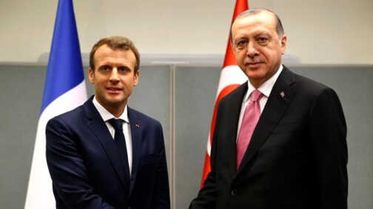Cumhurbaşkanı Erdoğan, Macron\'la Görüştü