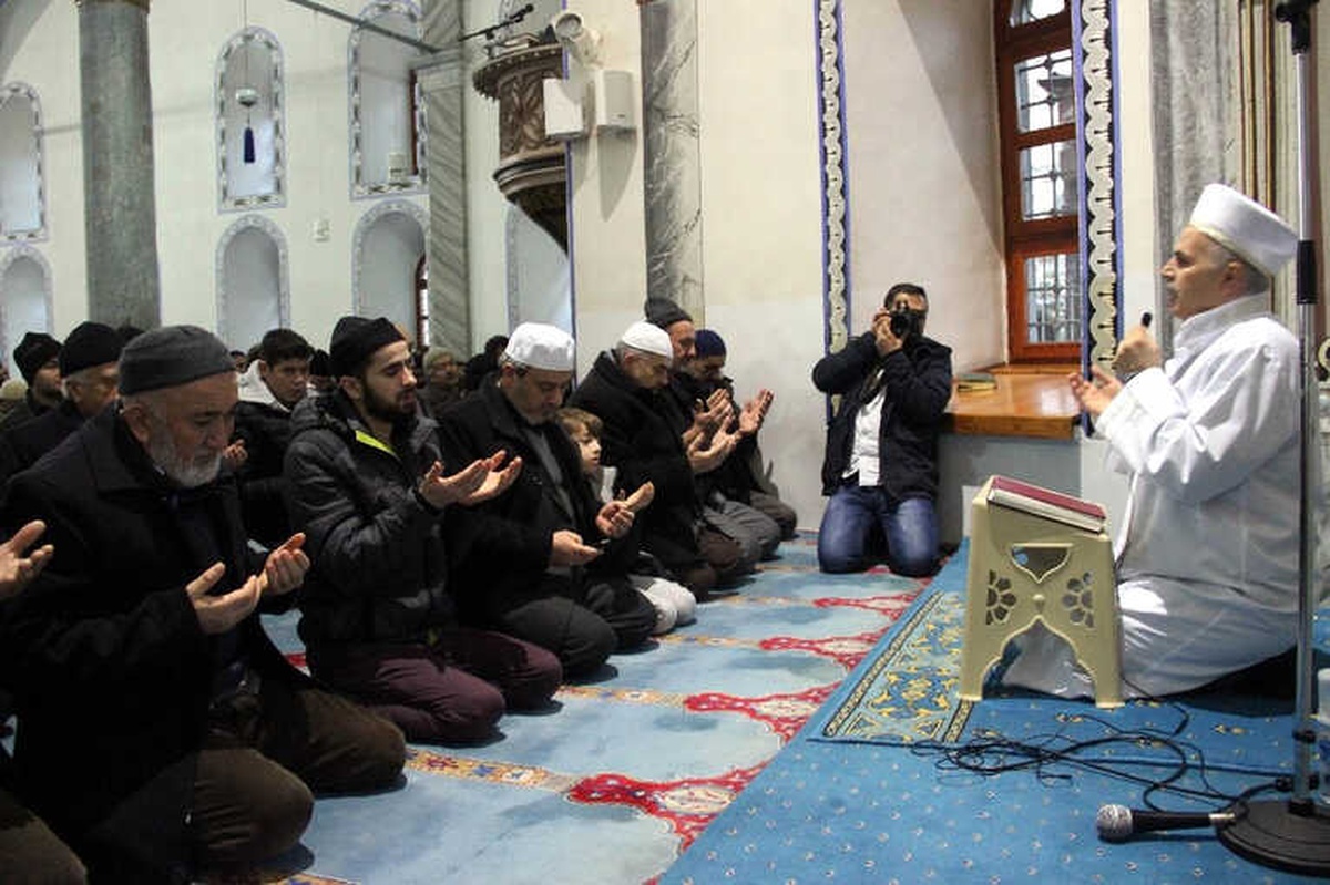 Kütahya Ulu Camii\'nde Zafer Duası