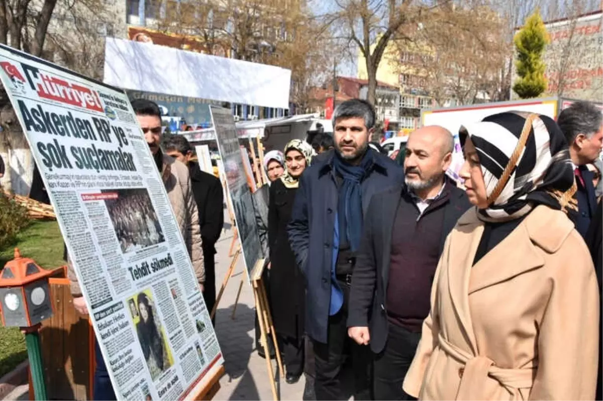 Malatya\'da "28 Şubat Gazete Manşetleri Sergisi" Açıldı