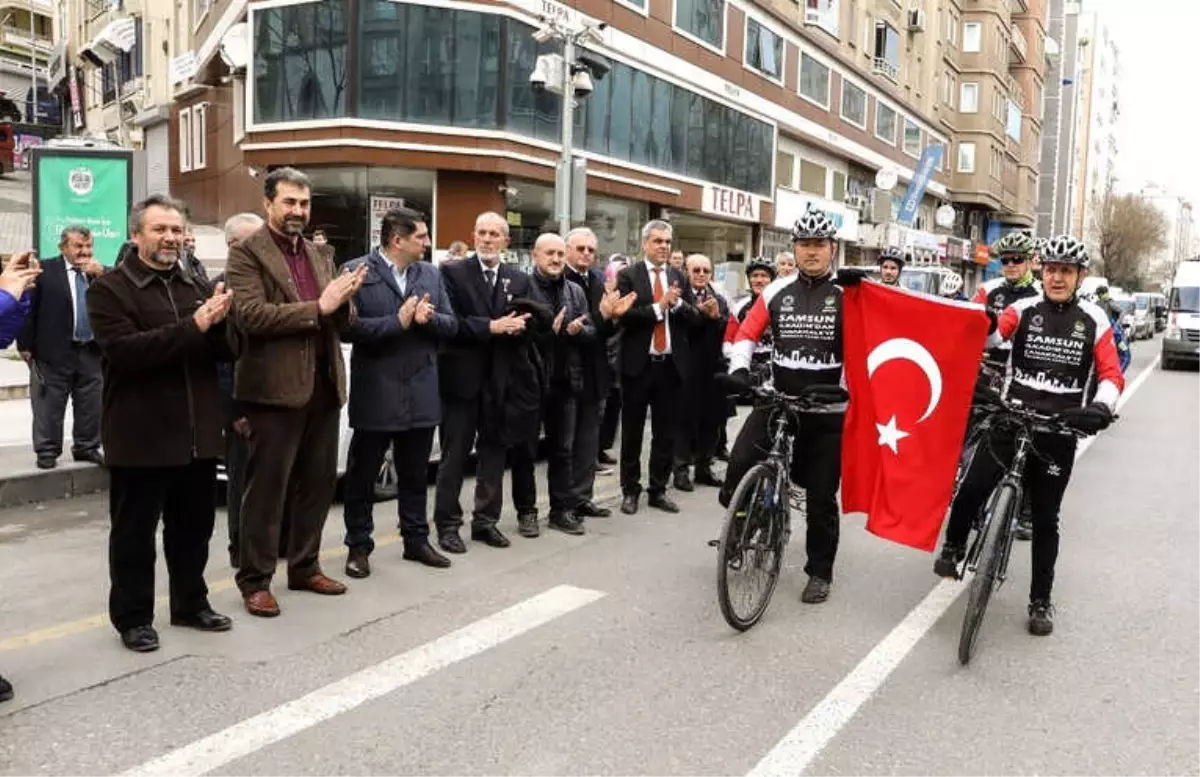 Şehitler İçin Pedala Bastılar