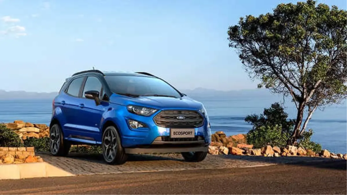 Yeni Ford Ecosport St-Line Donanımı ile Türkiye\'de Satışa Çıktı
