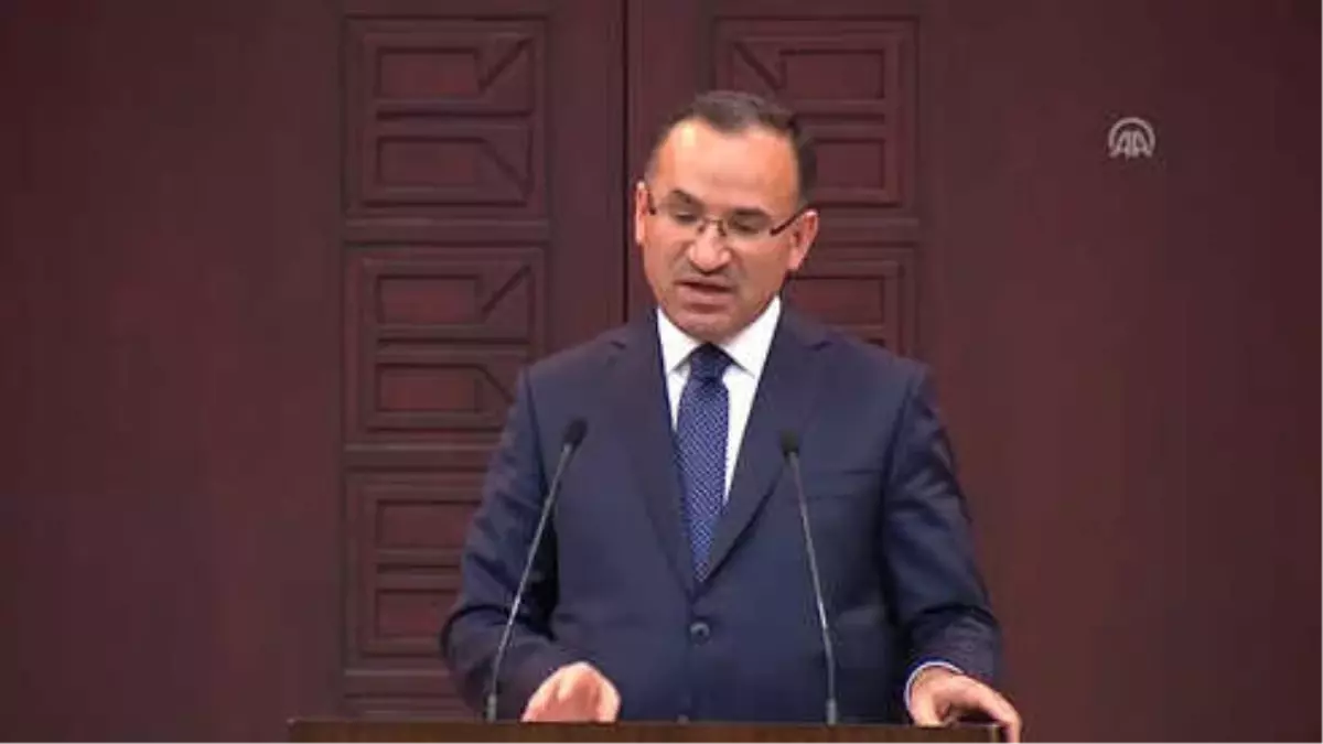 Bozdağ: "Sivilleri Koruyalım Bahanesiyle Terör Örgütlerinin Korunması Bizim İçin Kabul Edilemez"