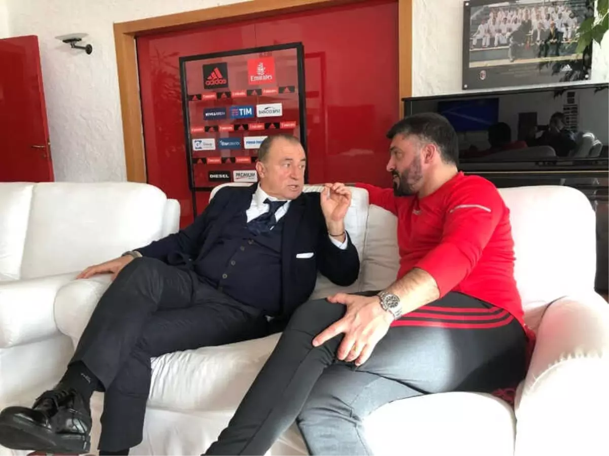 Fatih Terim, Eski Öğrencisi Gattuso ile Bir Araya Geldi