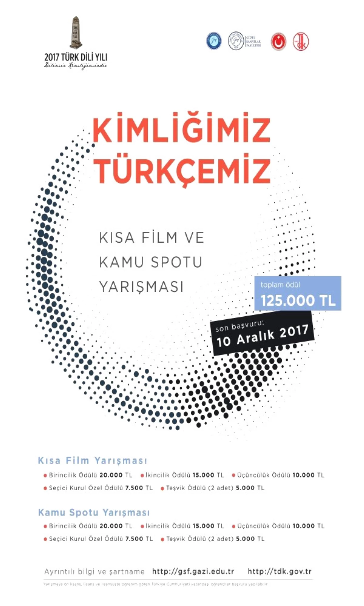 Kimliğimiz Türkçemiz Kısa Film ve Kamu Spotu Yarışması"Nın Ödül Töreni 6 Mart\'ta