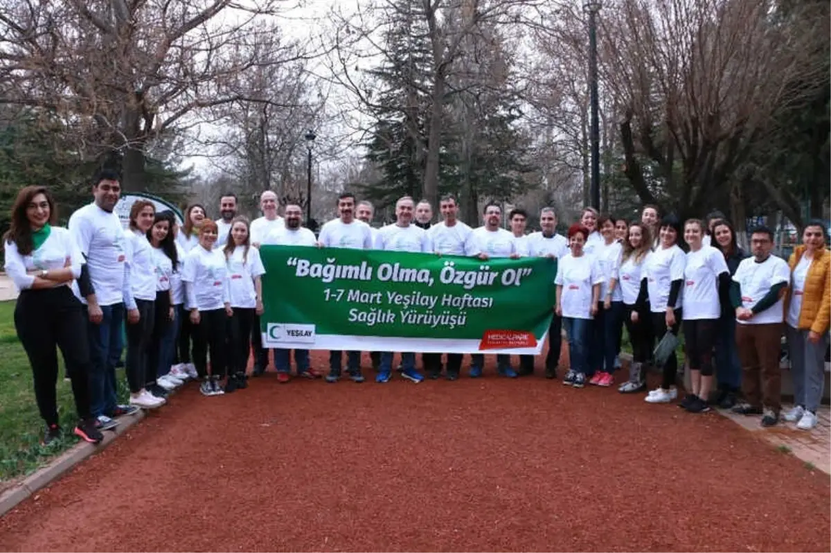 Medical Park Personeli Sağlık Yürüyüşünde