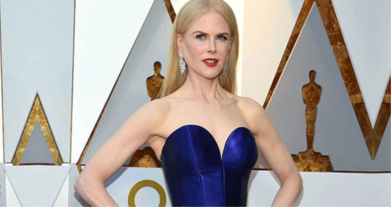 Oscar Ödülleri En Dikkat Çeken İsim Nicole Kidman Oldu! Elbisesi Hediye Paketine Benzetildi