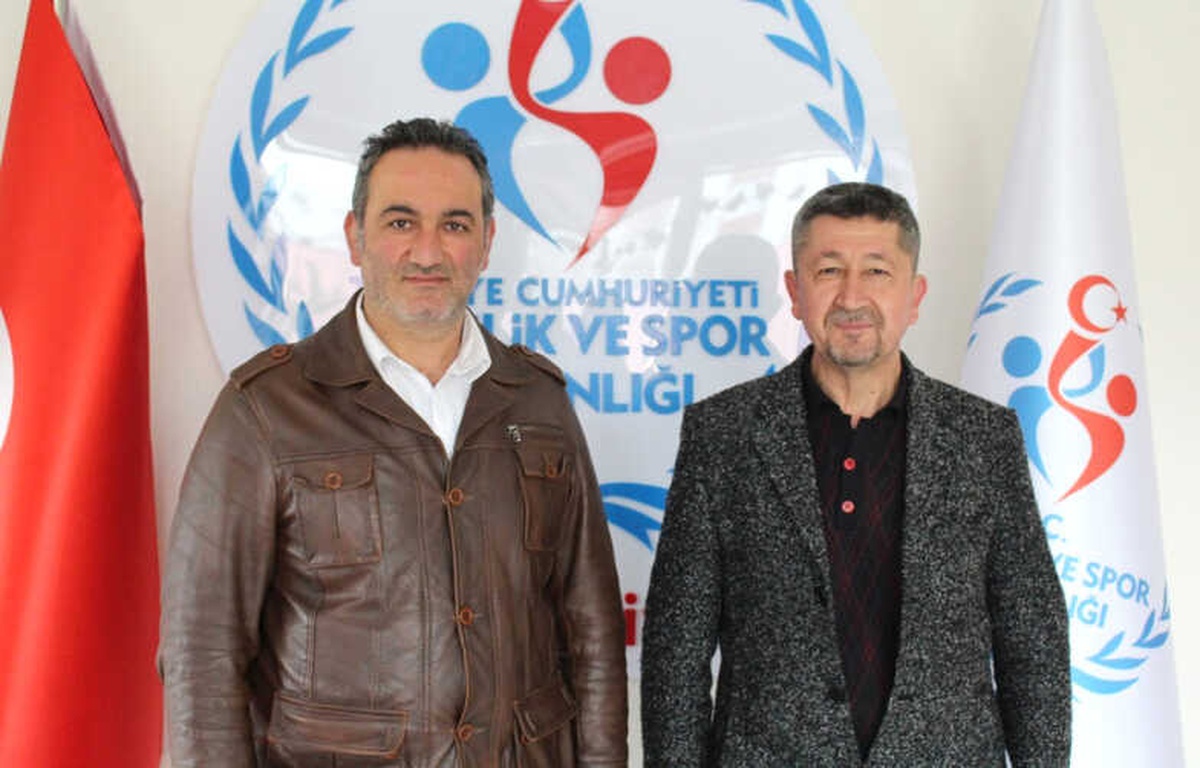 Rıdvan Şükür, Kızılcahamam İlçe Spor Müdürünü Ziyaret Etti
