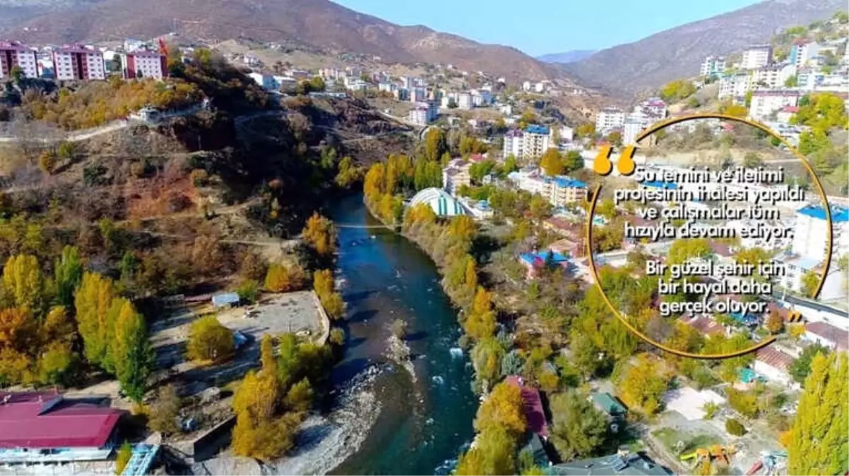 Tunceli\'nin İçme Suyu Ovacık Gözeleri\'nden Gelecek