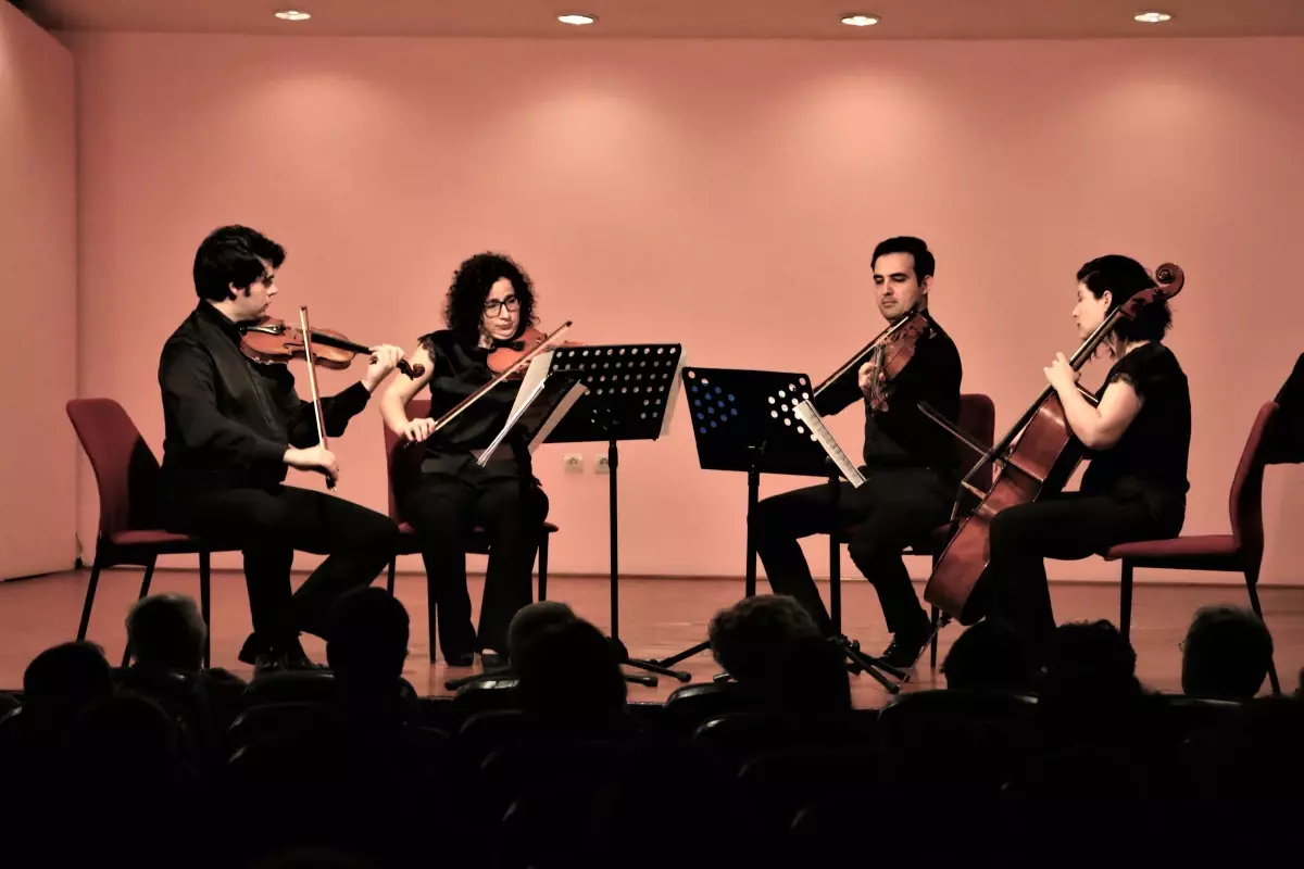 Oda Müziğinde Olten Quartet Grubu Sahne Aldı