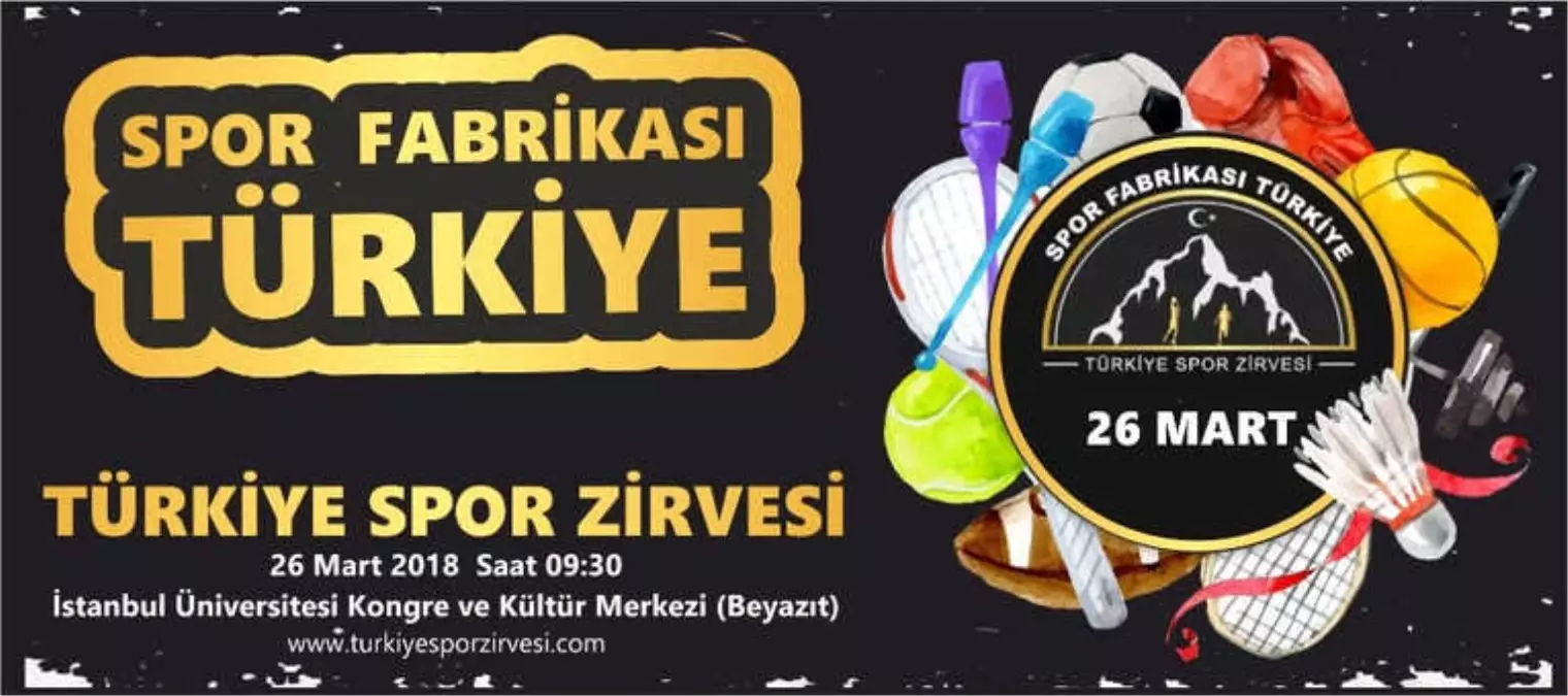 Türkiye Spor Zirvesi 26 Martta İstanbul\'da