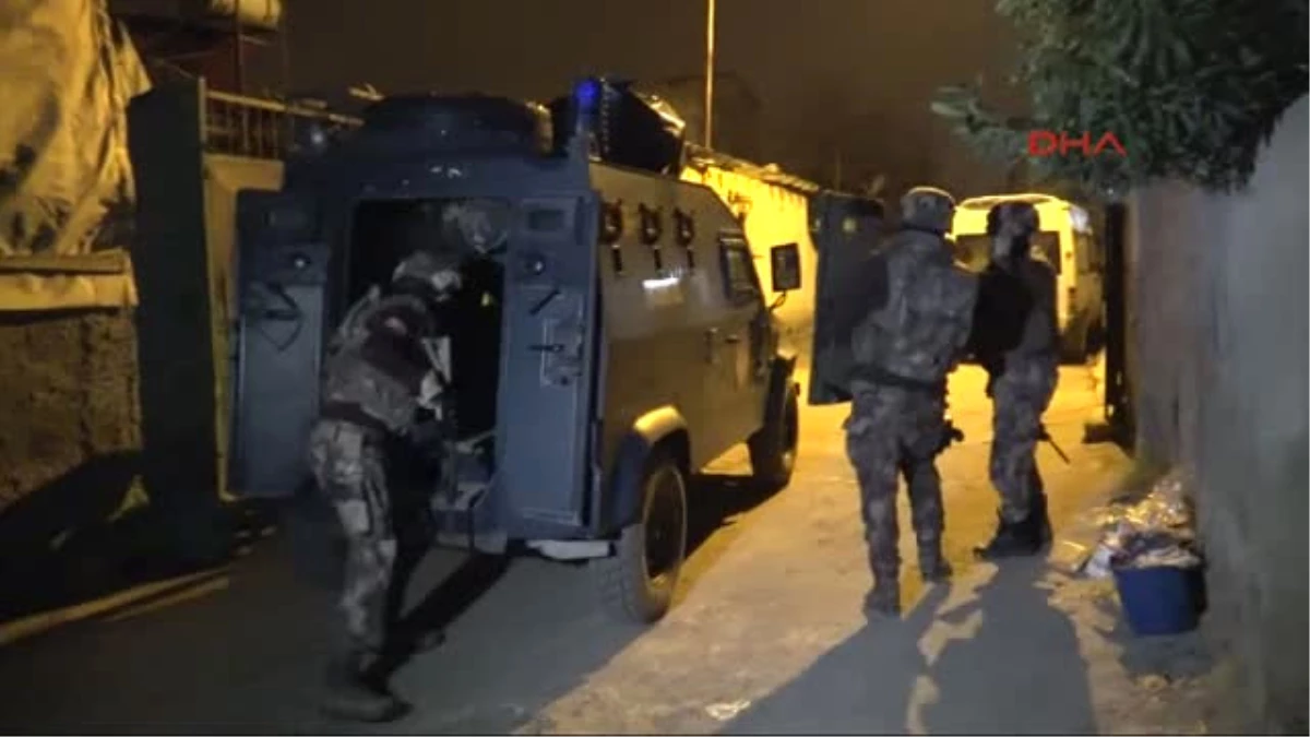 Adana\'da Deaş Operasyonu: 13 Gözaltı