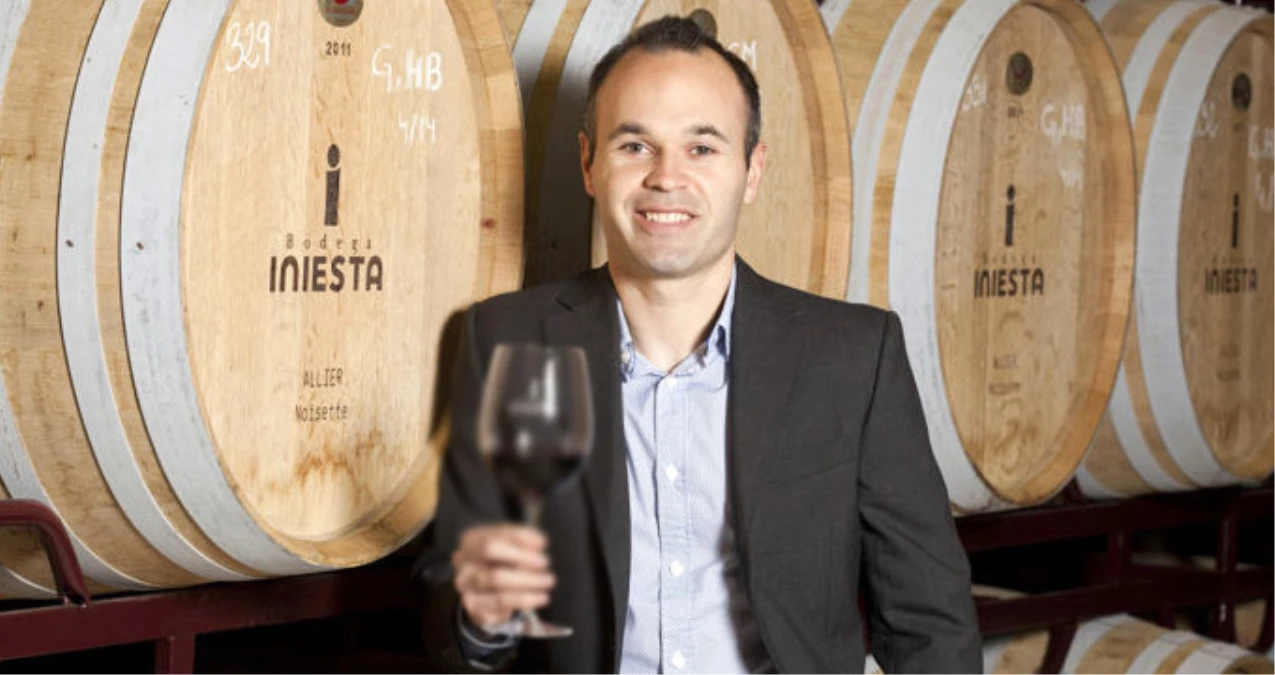 Çin Ekibi, Iniesta\'yı Transfer Etmesi Halinde 2 Milyon Şişe Şarap Alacak