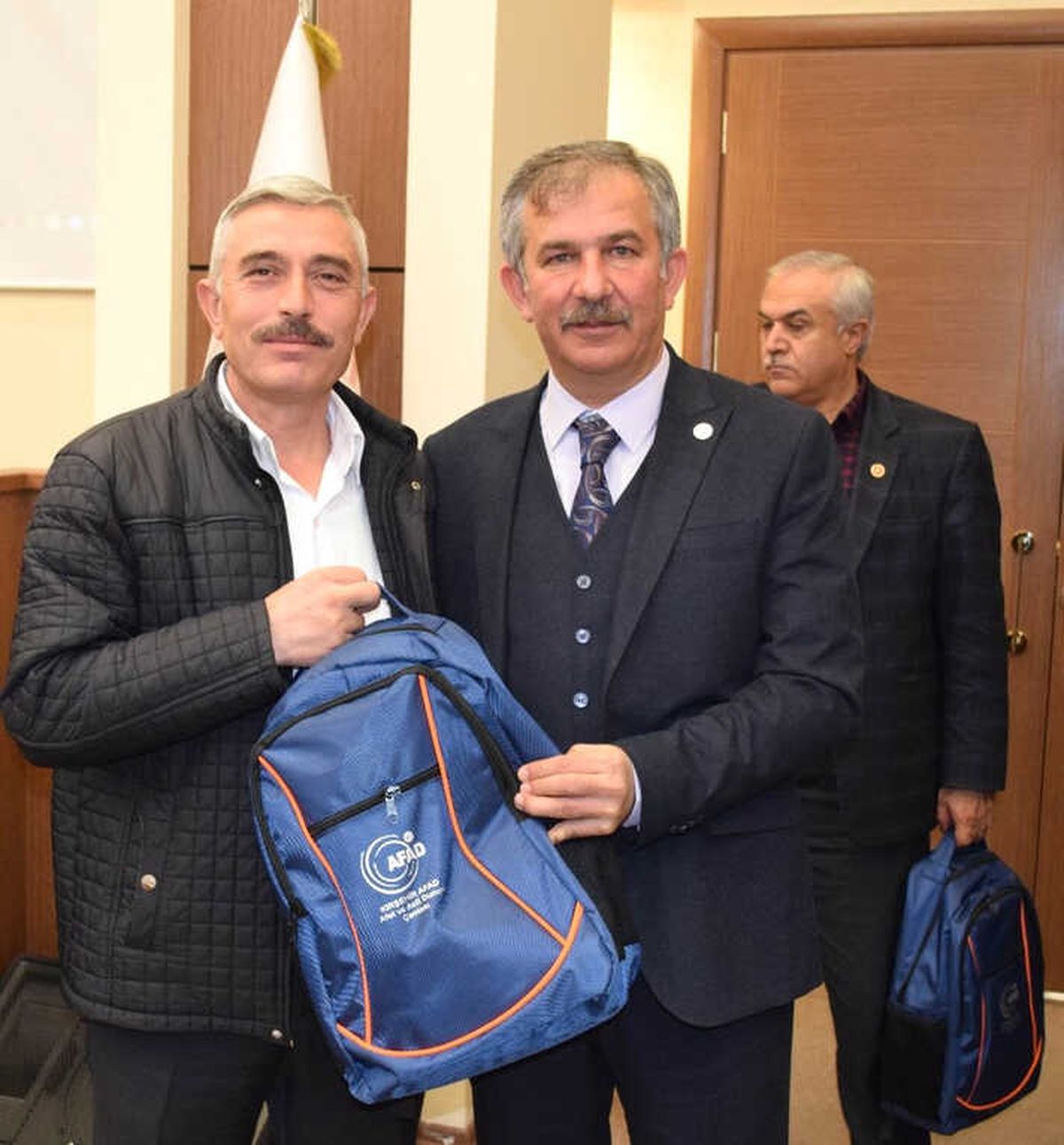 İl Afet ve Acil Durum Müdürlüğü İhtiyaç Çantalarını Tanıttı