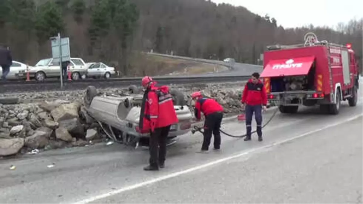 Trafik Kazası: 2 Yaralı