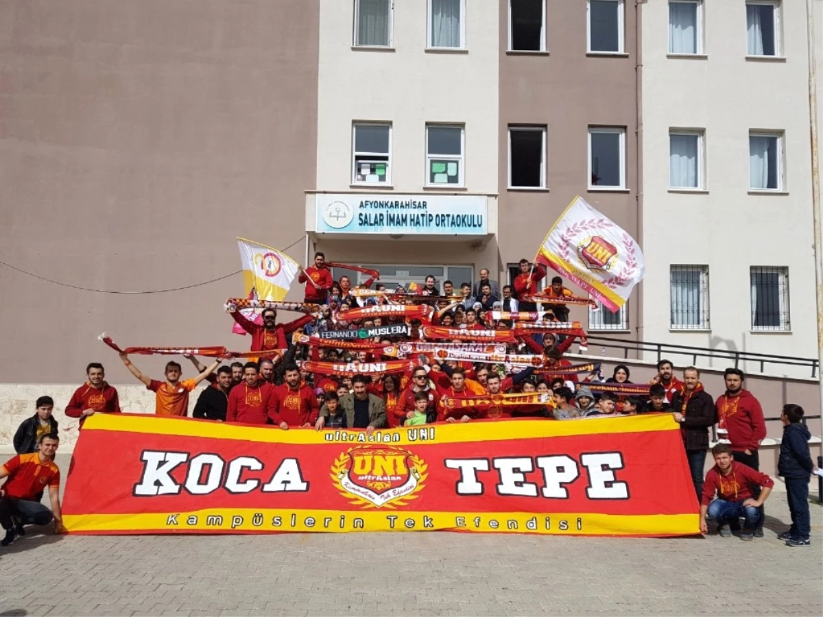 Ultraslan Üni Kocatepe Grubu, Ortaokula Kütüphane Kurdu