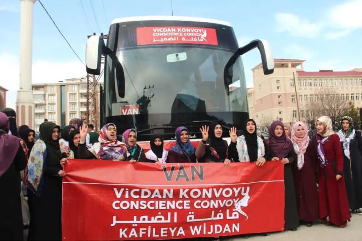 Vicdan Konvoyu\' Van\'dan Yola Çıktı