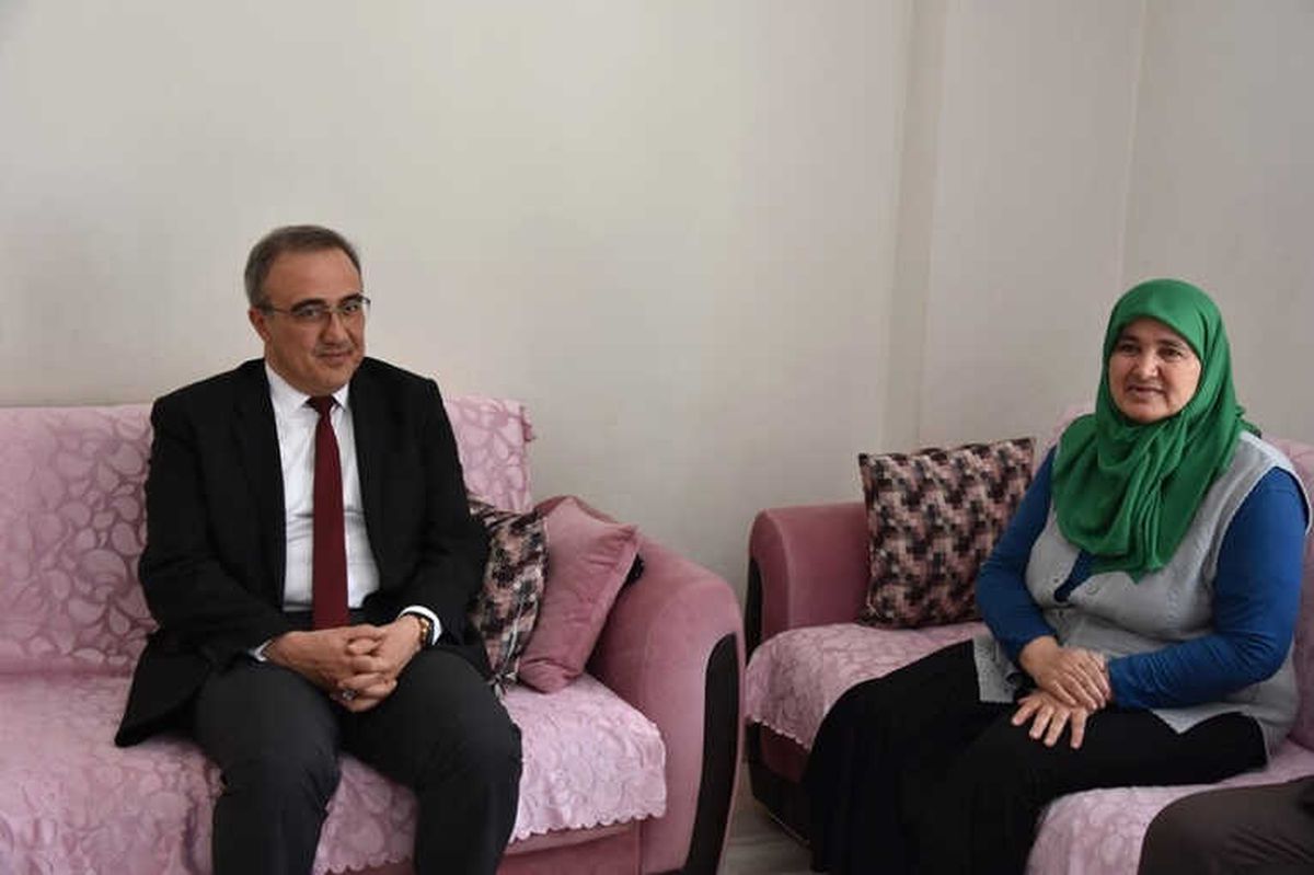 Başkan Karaçoban, Dünya Kadınlar Gününde Şehit Annelerini Unutmadı