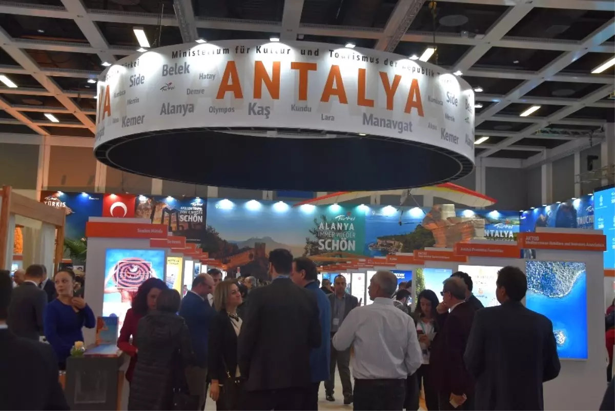 Berlin Itb Fuarına Antalya Damga Vurdu