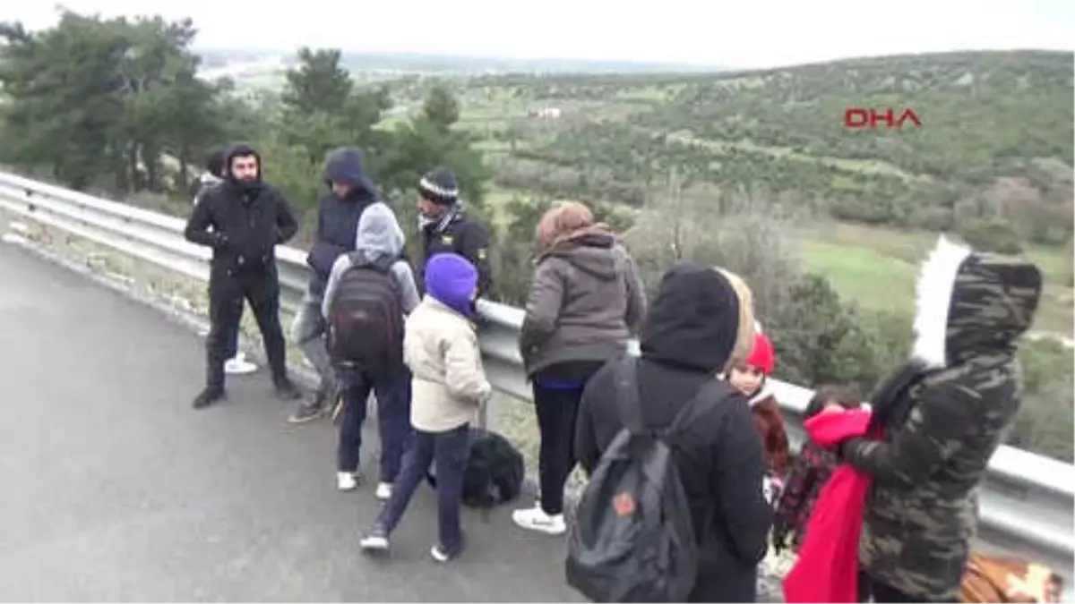 Çanakkale Kaçakları Ege Denizi Diye Ayvacık Barajı\'na Bıraktılar