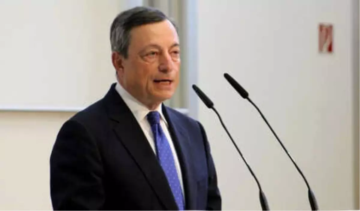 Ecb Başkanı Draghi\'den Büyüme Açıklaması